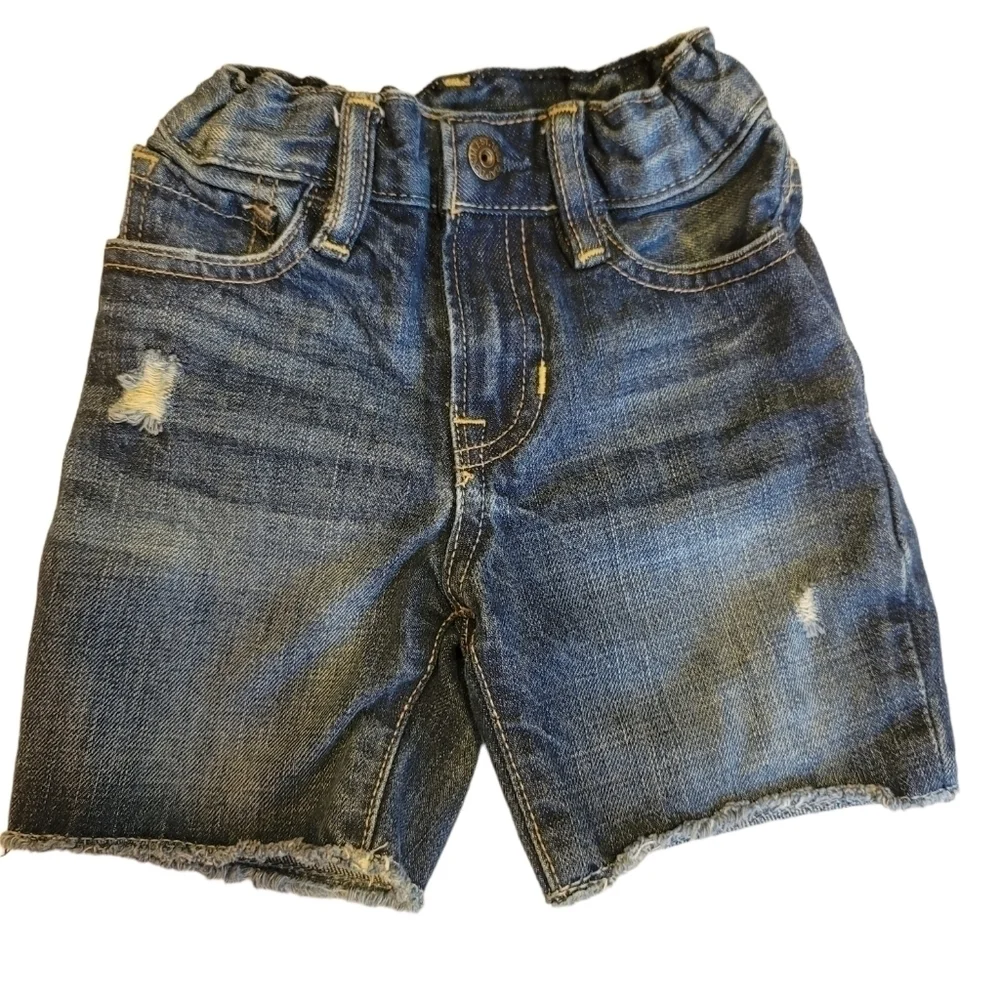 Baby Gap Jean Shorts Adjustable Waistband